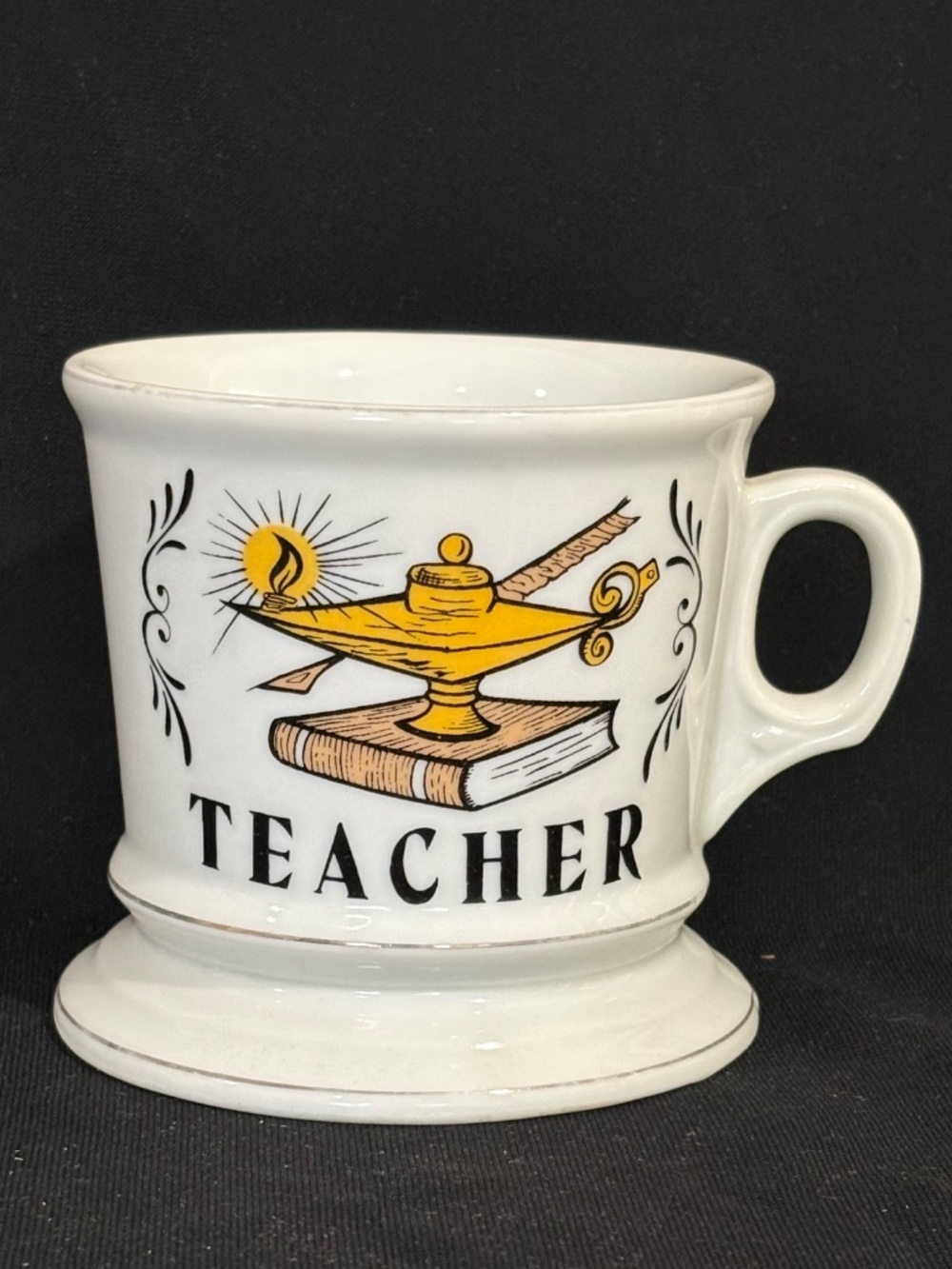 Vintage TEACHER Porcelain Mug